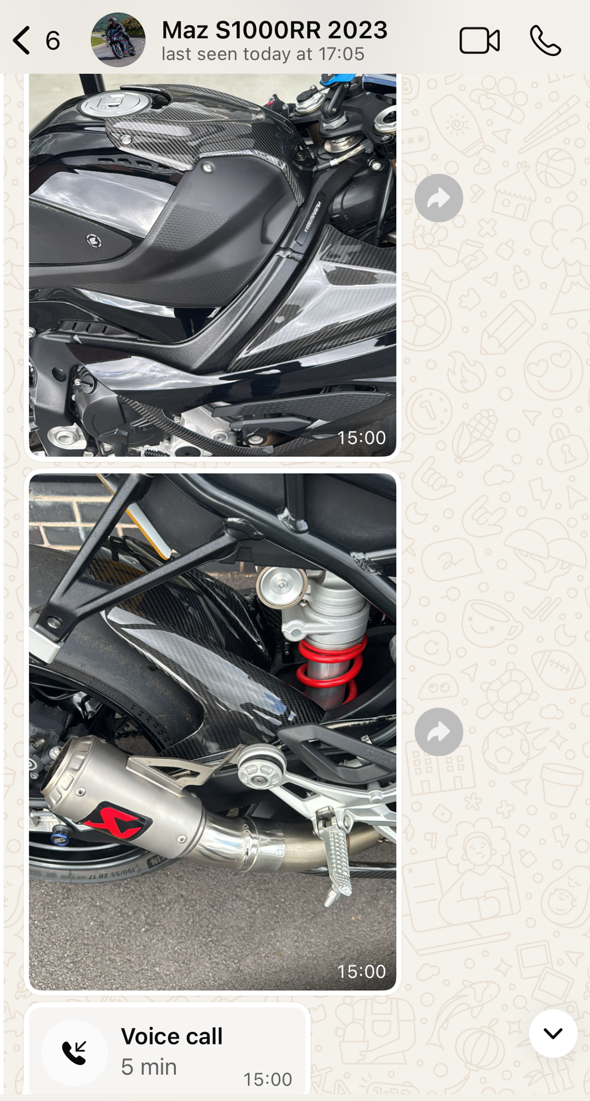 Customer WhatsApp screenshot 4